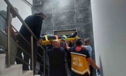 Karaman’da bir kat aşağıya düşen asansördeki şahıs yaralandı