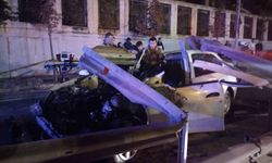 Ümraniye’de kontrolünü kaybeden otomobil bariyere girdi: 1 ölü