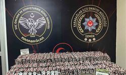 İzmir’de uyuşturucu operasyonu: 33 bin adet sentetik hap ele geçirildi