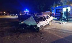 Hatay’da otomobiller çarpıştı: 1’i bebek 6 yaralı