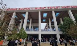 Edirne Sultan I Murat Devlet Hastanesi’nde yangın paniği