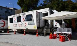 Vezirköprü’de Kızılay’a kan bağışı