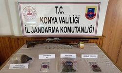 Konya’da jandarmadan uyuşturucu operasyonu