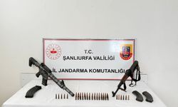 Şanlıurfa’da 13 ruhsatsız silah ile mühimmat ele geçirildi