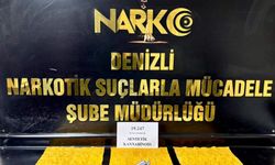 Denizli’de 19 bin kullanımlık sentetik uyuşturucu yakalandı