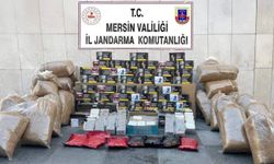 Mersin’de kaçak makaron operasyonu: 3 gözaltı