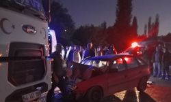 Malatya hafriyat kamyonu ile otomobil çarpıştı: 1 ölü 1 yaralı