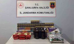 Şanlıurfa’da bin 130 paket gümrük kaçağı sigara ele geçirildi
