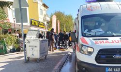 Darende otomobil ile motosiklet çarpıştı: 1 yaralı