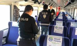 Yerköy Emniyeti’nden trende denetim