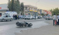 Şanlıurfa’da otomobil ile motosiklet çarpıştı: 1 yaralı