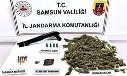 Jandarma ekiplerinden yasaklı madde operasyonu
