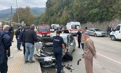 Kastamonu’da iki otomobil çarpıştı: 4 yaralı