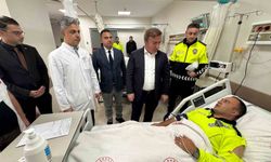Tercan’da takla atan ekip aracındaki 3 polis memuru yaralandı