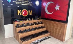 Şanlıurfa’da 37 tabanca ve çok sayıda silah parçası ele geçirildi