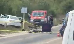 Bursa’da otomobil ile motosiklet kafa kafaya çarpıştı: 1 ölü, 1 yaralı
