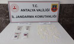 Alanya’da yasaklı madde operasyonu