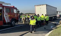 Silivri Kuzey Marmara Otoyolu’nda feci kaza: 1 ölü