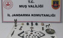 Muş’ta tarihi eser operasyonu: Çok sayıda obje ele geçirildi