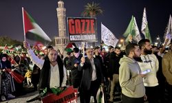 İzmir, Aydın ve Uşak'ta İsrail'in Küresel Sumud Filosu'na saldırılarına tepki