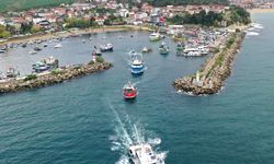 Kocaeli'de Küresel Sumud Filosu'nu "selamlama" etkinliği düzenlendi