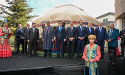 Kazak Yurt Çadırı Ankara'da açıldı