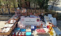 Başkentte bir iş yerinde 1 ton 200 kilogram bozuk et ele geçirildi