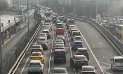 İstanbul'da sabah saatlerinde trafik yoğunluğu