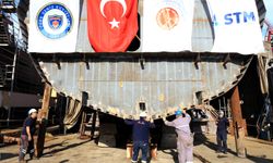 Milli Hücumbot'un ilk bloku kızağa alındı
