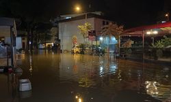 Edremit Körfezi'nde sağanak etkili oldu