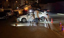 Karabük’te otomobille motosikletin çarpıştığı kazada 2 kişi yaralandı