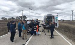 Muratlı’da trafik kazası: 1 yaralı