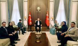 Cumhurbaşkanı Erdoğan, Mersinli şehit ailesini kabul etti