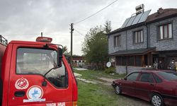 Kablolardan çıkan kıvılcım itfaiye ekiplerini harekete geçirdi