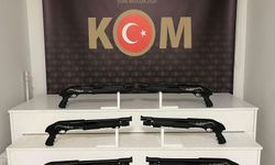 Kocaeli'de kaçak silah operasyonunda 6 pompalı tüfek ele geçirildi