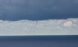 Zonguldak açıklarında art arda hortumlar görüldü