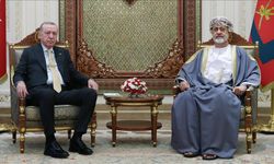 Cumhurbaşkanı Erdoğan, Umman Sultanı Heysem bin Tarık ile bir araya geldi