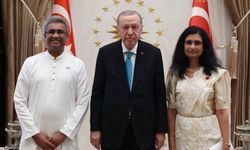 Cumhurbaşkanı Erdoğan, Sri Lanka Büyükelçisi Kadurugamuwa’yı kabul etti