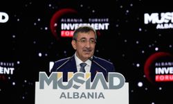 Cevdet Yılmaz, Türkiye–Arnavutluk Yatırım Forumu’nda İş Dünyasıyla Buluştu