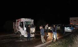 Kilis'te tır ile pikabın çarpıştığı kazada 3 kişi yaralandı