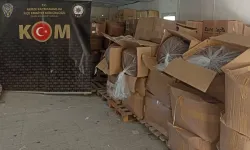Kocaeli'de 2 ton kaçak tütün ele geçirildi