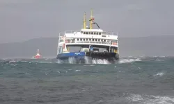 Marmara ve Kuzey Ege'de Fırtına Nedeniyle Feribot Seferleri İptal Edildi