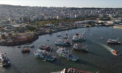 Denizciler, Küresel Sumud Filosu'na destek için Karadeniz'e açıldılar