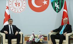 Cumhurbaşkanı Erdoğan, Gürcistan Cumhurbaşkanı Kavelaşvili ile görüştü