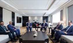 Bakanlar Fidan ve Güler ile MİT Başkanı Kalın, Ankara'da Suriyeli mevkidaşlarıyla görüştü
