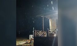 Karabük'teki Keltepe Kayak Merkezi'ne mevsimin ilk karı düştü