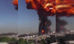 Erbil’de benzin istasyonunda yangın ve patlama: 7 yaralı