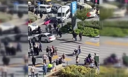 Şehir Hastanesi girişinde kavga: Trafik kilitlendi