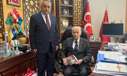 Türk Büro-Sen Genel Başkanı Türkeş Günay'dan MHP Lideri Bahçeli'ye ziyaret