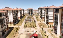 Bakan Kurum, İlk Evim Projesi'nde yapımı tamamlanan TOKİ konutlarının görüntülerini paylaştı